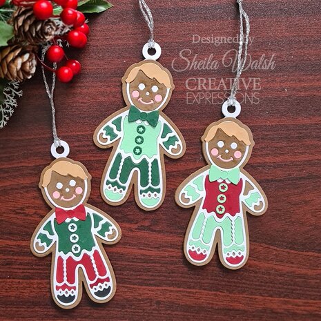 Creative Expressions Cathie Shuttleworth Paper Cuts Festive Gingerbread Boy (CEDPC1243) (OUTLET) Creative Expressions Cathie Shuttleworth Paper Cuts Festive Gingerbread Boy (CEDPC1243) (OUTLET)