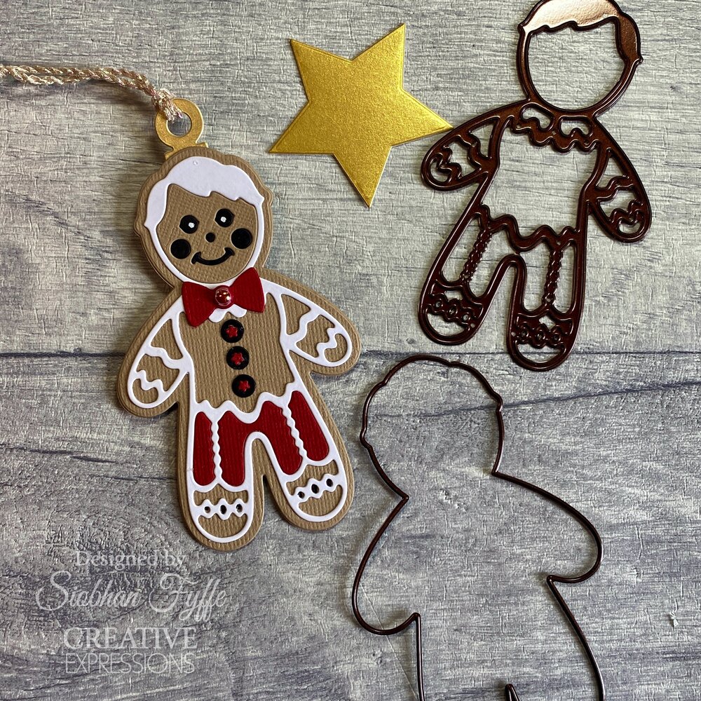 Creative Expressions Cathie Shuttleworth Paper Cuts Festive Gingerbread Boy (CEDPC1243) (OUTLET) Creative Expressions Cathie Shuttleworth Paper Cuts Festive Gingerbread Boy (CEDPC1243) (OUTLET)