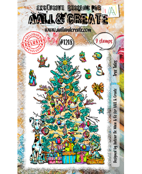 Aall and Create Stamp Set A6 Tree Tales (AALL-TP-1218)