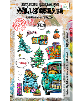 Aall and Create Stamp Set A6 Gifts On Wheels (AALL-TP-1221)