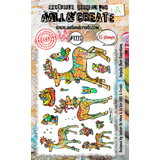 Aall and Create Stamp Set A6 Angelic Deer Guardians (AALL-TP-1223)