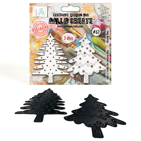 Aall and Create Cutting Dies Merry Pine (AALL-DI-062) Aall and Create Cutting Dies Merry Pine (AALL-DI-062)