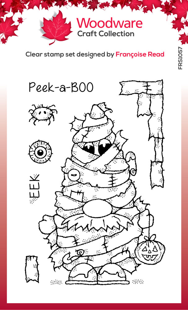 Woodware Mummy Gnome Clear Stamps (FRS1057) (OUTLET) Woodware Mummy Gnome Clear Stamps (FRS1057) (OUTLET)