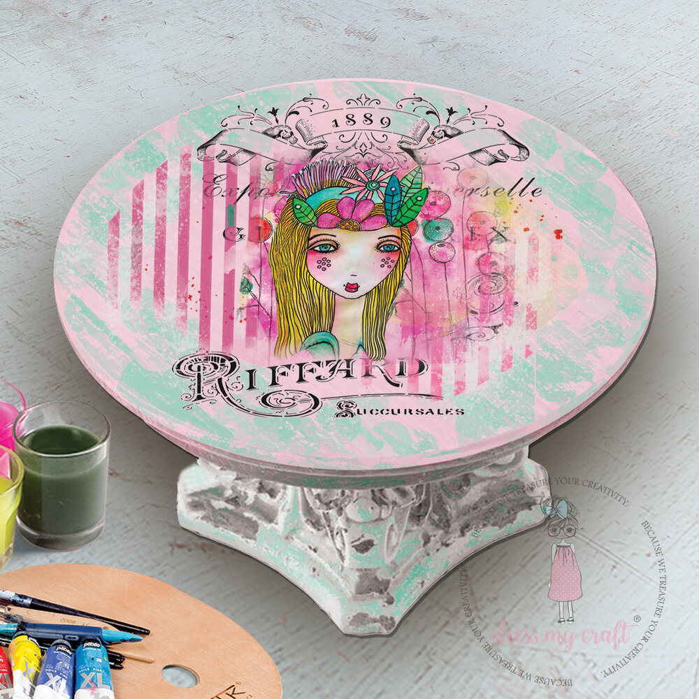 Dress My Craft Transfer Me Floral Muse (DMCDP6613) (OUTLET) Dress My Craft Transfer Me Floral Muse (DMCDP6613) (OUTLET)