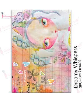 Dress My Craft Transfer Me Dreamy Whispers (DMCDP6602) (OUTLET)