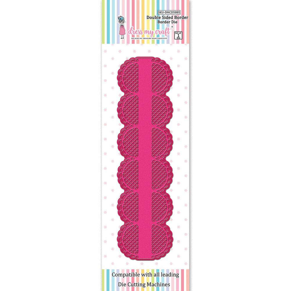 Dress My Craft Border Die Double Sided Border (DMCD5885) (OUTLET) Dress My Craft Border Die Double Sided Border (DMCD5885) (OUTLET)