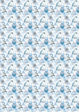 Ciao Bella Elegance of Blue A4 Vellum Paper Patterns (6pcs) (CBV018) Ciao Bella Elegance of Blue A4 Vellum Paper Patterns (6pcs) (CBV018)