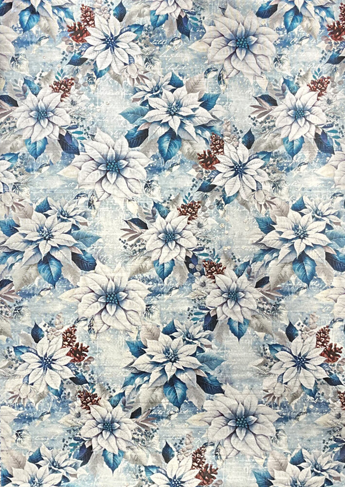 Ciao Bella Elegance of Blue A4 Deluxe Paper Silver (5pcs) (CBD013) Ciao Bella Elegance of Blue A4 Deluxe Paper Silver (5pcs) (CBD013)