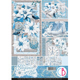 Ciao Bella Elegance of Blue A4 Creative Pad (9pcs) (CBCL079)
