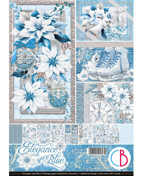 Ciao Bella Elegance of Blue A4 Creative Pad (9pcs) (CBCL079) Ciao Bella Elegance of Blue A4 Creative Pad (9pcs) (CBCL079)