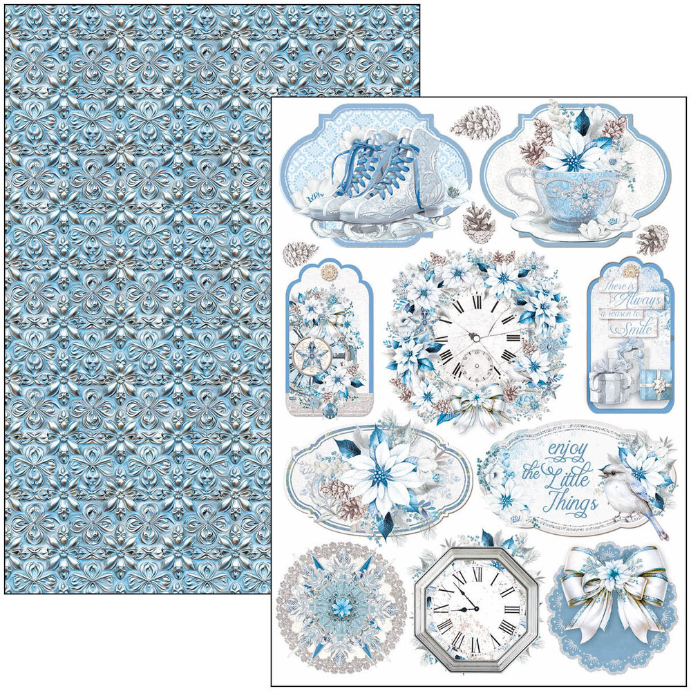 Ciao Bella Elegance of Blue A4 Creative Pad (9pcs) (CBCL079) Ciao Bella Elegance of Blue A4 Creative Pad (9pcs) (CBCL079)
