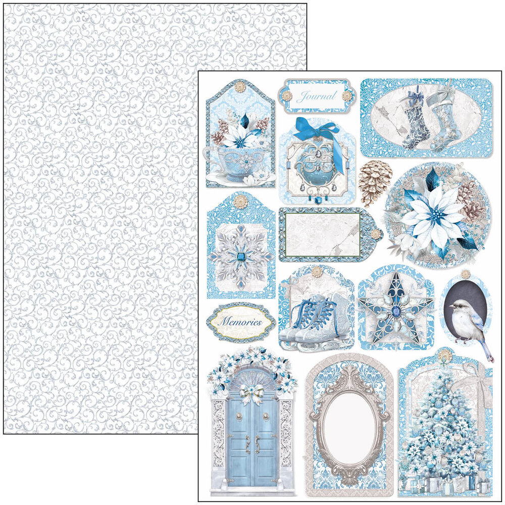 Ciao Bella Elegance of Blue A4 Creative Pad (9pcs) (CBCL079) Ciao Bella Elegance of Blue A4 Creative Pad (9pcs) (CBCL079)