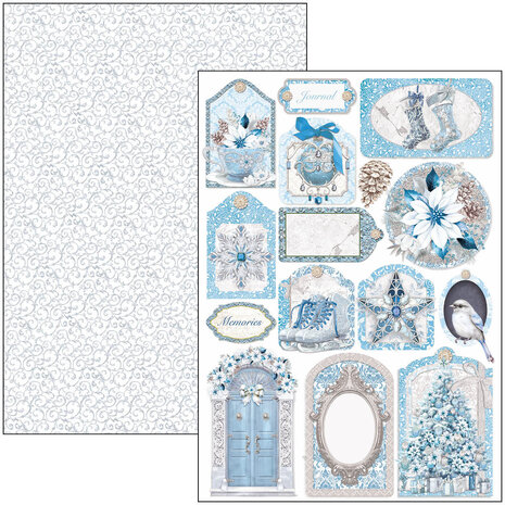 Ciao Bella Elegance of Blue A4 Creative Pad (9pcs) (CBCL079) Ciao Bella Elegance of Blue A4 Creative Pad (9pcs) (CBCL079)