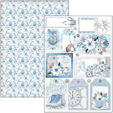 Ciao Bella Elegance of Blue A4 Creative Pad (9pcs) (CBCL079) Ciao Bella Elegance of Blue A4 Creative Pad (9pcs) (CBCL079)