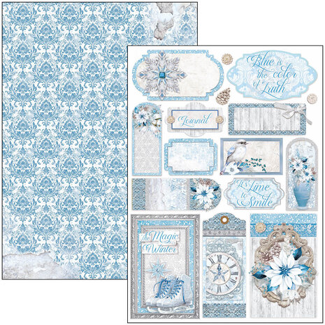 Ciao Bella Elegance of Blue A4 Creative Pad (9pcs) (CBCL079) Ciao Bella Elegance of Blue A4 Creative Pad (9pcs) (CBCL079)