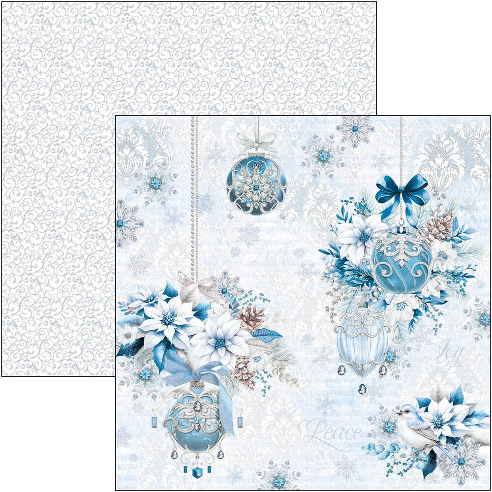Ciao Bella Elegance of Blue 8x8 Inch Paper Pad (12pcs) (CBH079) Ciao Bella Elegance of Blue 8x8 Inch Paper Pad (12pcs) (CBH079)