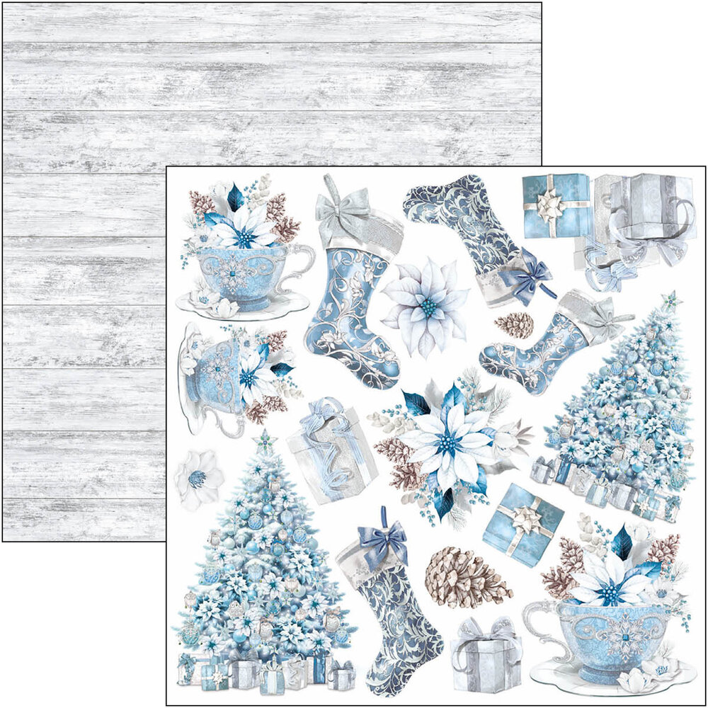 Ciao Bella Elegance of Blue 6x6 Inch Fussy Cut Pad (24pcs) (CBQE079) Ciao Bella Elegance of Blue 6x6 Inch Fussy Cut Pad (24pcs) (CBQE079)