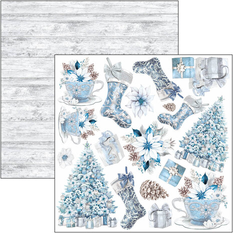 Ciao Bella Elegance of Blue 6x6 Inch Fussy Cut Pad (24pcs) (CBQE079) Ciao Bella Elegance of Blue 6x6 Inch Fussy Cut Pad (24pcs) (CBQE079)