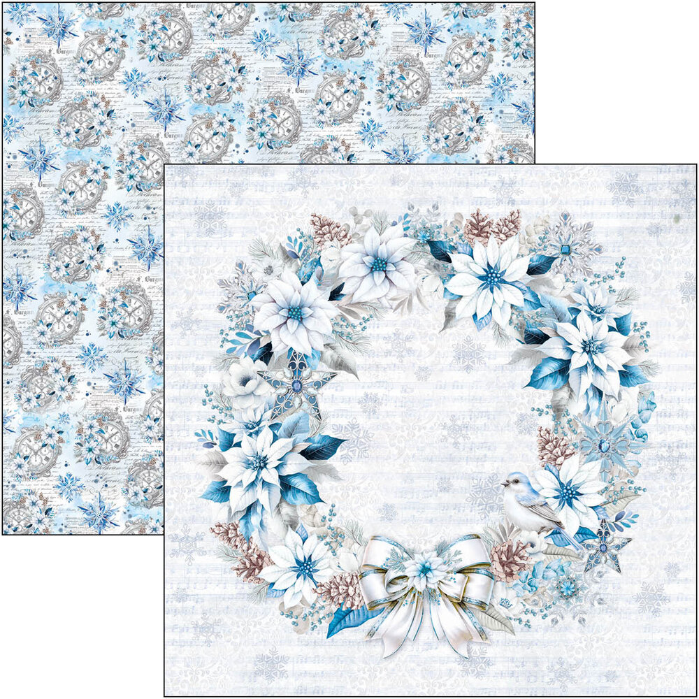 Ciao Bella Elegance of Blue 12x12 Inch Patterns Pad (8pcs) (CBT079) Ciao Bella Elegance of Blue 12x12 Inch Patterns Pad (8pcs) (CBT079)