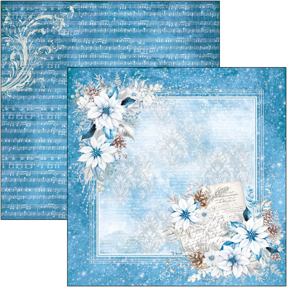 Ciao Bella Elegance of Blue 12x12 Inch Patterns Pad (8pcs) (CBT079) Ciao Bella Elegance of Blue 12x12 Inch Patterns Pad (8pcs) (CBT079)