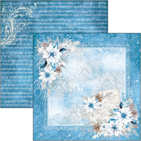 Ciao Bella Elegance of Blue 12x12 Inch Patterns Pad (8pcs) (CBT079) Ciao Bella Elegance of Blue 12x12 Inch Patterns Pad (8pcs) (CBT079)