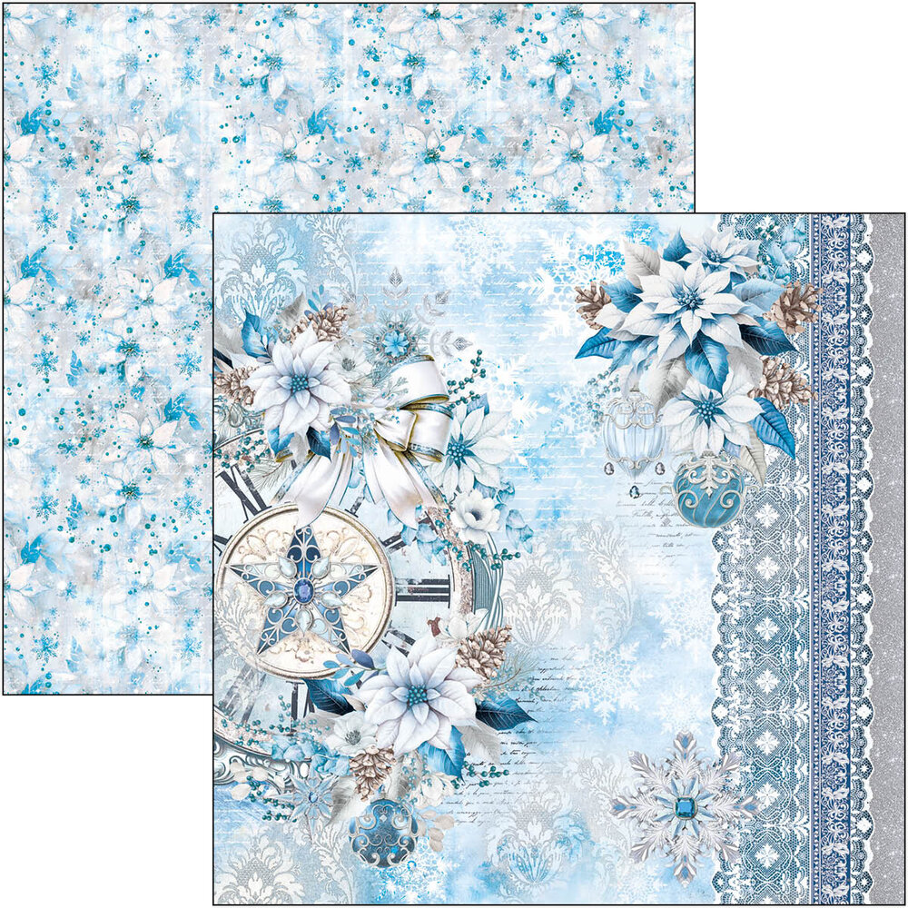 Ciao Bella Elegance of Blue 12x12 Inch Patterns Pad (8pcs) (CBT079) Ciao Bella Elegance of Blue 12x12 Inch Patterns Pad (8pcs) (CBT079)