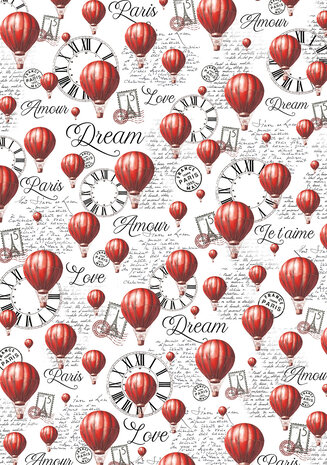 Ciao Bella Paris Je t'aime A4 Vellum Paper Patterns (6pcs) (CBV020) Ciao Bella Paris Je t'aime A4 Vellum Paper Patterns (6pcs) (CBV020)