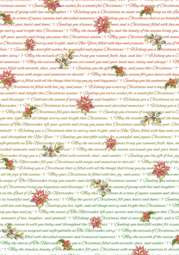 Ciao Bella The Nutcracker A4 Vellum Paper Patterns (6pcs) (CBV019) Ciao Bella The Nutcracker A4 Vellum Paper Patterns (6pcs) (CBV019)