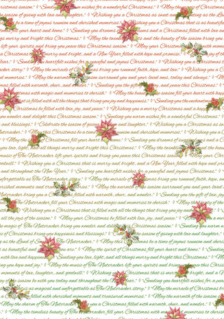 Ciao Bella The Nutcracker A4 Vellum Paper Patterns (6pcs) (CBV019) Ciao Bella The Nutcracker A4 Vellum Paper Patterns (6pcs) (CBV019)