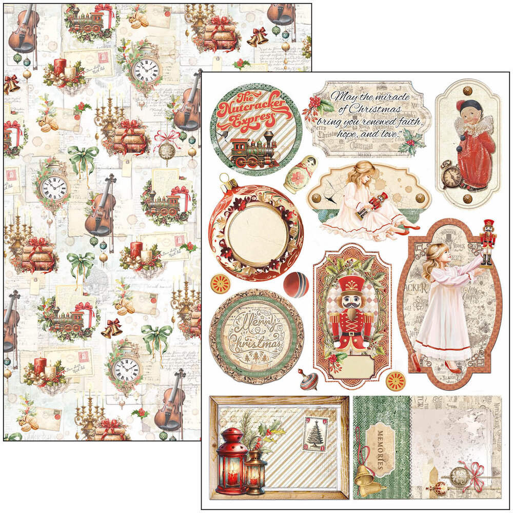 Ciao Bella The Nutcracker A4 Creative Pad (9pcs) (CBCL080) Ciao Bella The Nutcracker A4 Creative Pad (9pcs) (CBCL080)