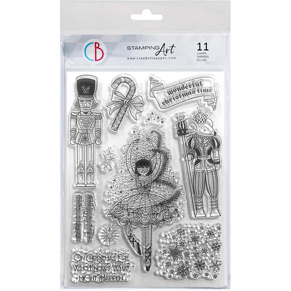 Ciao Bella The Nutcracker 6x8 Inch Clear Stamps Nutcracker Tale (PS8120) (DISCONTINUED) Ciao Bella The Nutcracker 6x8 Inch Clear Stamps Nutcracker Tale (PS8120) (DISCONTINUED)