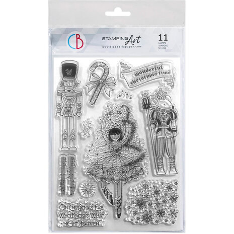 Ciao Bella The Nutcracker 6x8 Inch Clear Stamps Nutcracker Tale (PS8120) (DISCONTINUED) Ciao Bella The Nutcracker 6x8 Inch Clear Stamps Nutcracker Tale (PS8120) (DISCONTINUED)