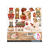 Ciao Bella The Nutcracker 6x6 Inch Fussy Cut Pad (24pcs) (CBQE080)