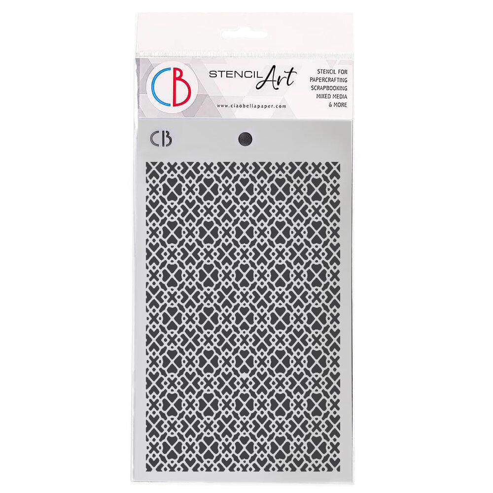 Ciao Bella The Nutcracker 5x8 Inch Texture Stencil Vintage Sweater (MS140) Ciao Bella The Nutcracker 5x8 Inch Texture Stencil Vintage Sweater (MS140)