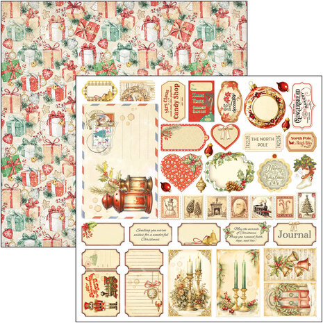 Ciao Bella The Nutcracker 12x12 Inch Patterns Pad (8pcs) (CBT080) Ciao Bella The Nutcracker 12x12 Inch Patterns Pad (8pcs) (CBT080)