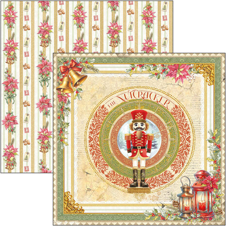 Ciao Bella The Nutcracker 12x12 Inch Paper Pad (12pcs) (CBPM080) Ciao Bella The Nutcracker 12x12 Inch Paper Pad (12pcs) (CBPM080)