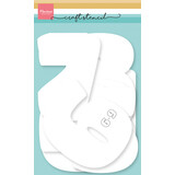 Marianne Design Craft Stencil Numbers (PS8167)