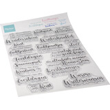 Marianne Design Clear Stamps Sprankelende Feestdagen (CS1169)