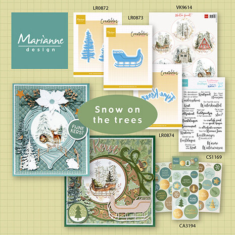 Marianne Design Clear Stamps Sprankelende Feestdagen (CS1169) Marianne Design Clear Stamps Sprankelende Feestdagen (CS1169)