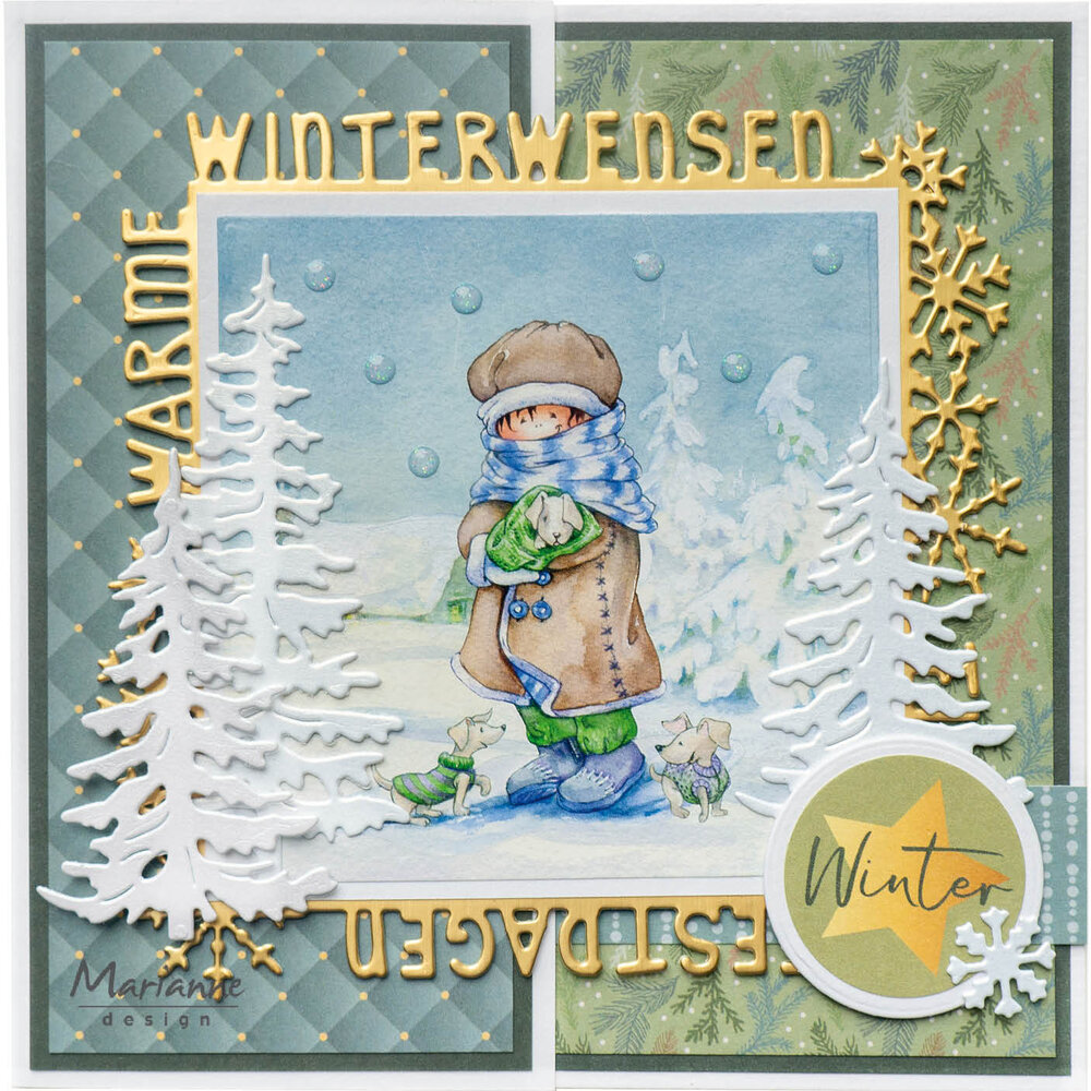 Marianne Design Decoration Stickers by Marleen Kerstgroetjes (CA3194) Marianne Design Decoration Stickers by Marleen Kerstgroetjes (CA3194)