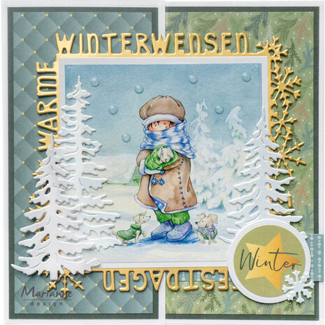 Marianne Design Decoration Stickers by Marleen Kerstgroetjes (CA3194) Marianne Design Decoration Stickers by Marleen Kerstgroetjes (CA3194)