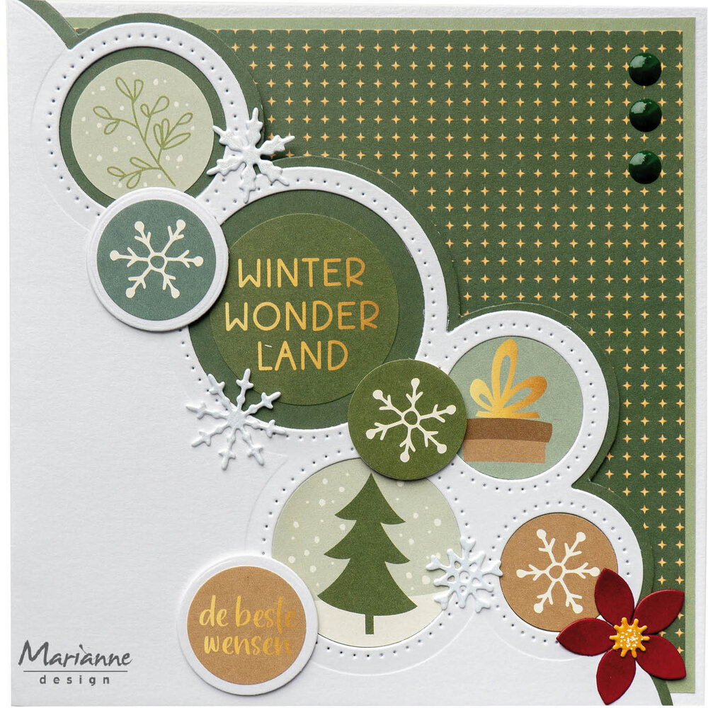 Marianne Design Decoration Stickers by Marleen Kerstgroetjes (CA3194) Marianne Design Decoration Stickers by Marleen Kerstgroetjes (CA3194)