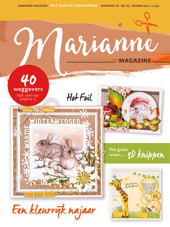 Marianne Design Marianne Magazine No. 63 Najaar 2024 (Marianne 63) (DISCONTINUED)