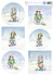 Decoupage A4 Sheet Hetty's Snoesjes Winter Forest (HK1716) Decoupage A4 Sheet Hetty's Snoesjes Winter Forest (HK1716)