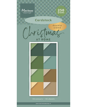 Marianne Design Cardstock 15x30cm Chistmas at Home (PK9193) Marianne Design Cardstock 15x30cm Chistmas at Home (PK9193)