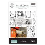 Re-Design with Prima Fall Sweet Fall 8.5x11 Inch Decor Clear Stamps (671419)