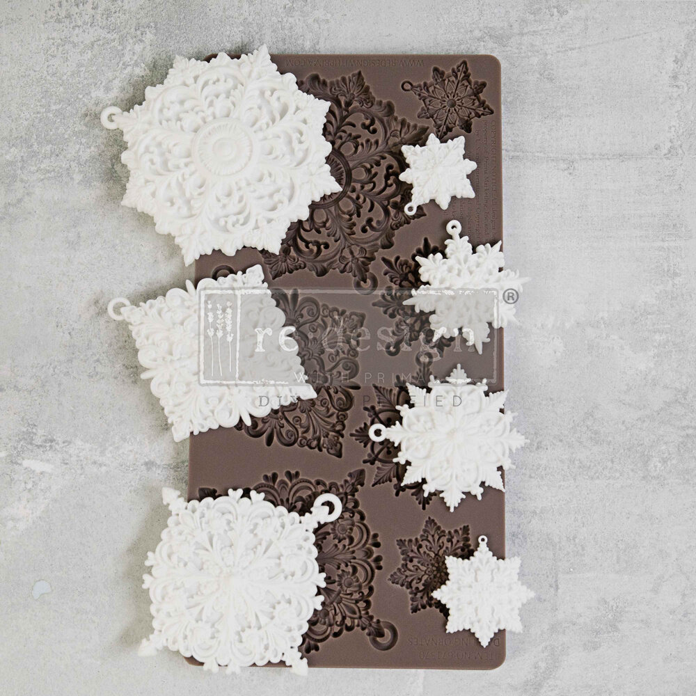 Re-Design with Prima Dazzling Ornates 5x10 Inch Decor Mould (671570)