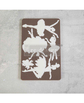 Re-Design with Prima Celestial Grace 5x8 Inch Decor Mould (673574)