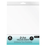 Studio Light White Vellum Sheets (10pcs) (SL-CO-VES04) (BASIC)