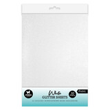 Studio Light Glitter Sheets A5 White (10pcs) (SL-CO-PS43) (BASIC)